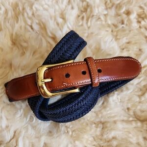 Torino Italian Woven Cotton Elastic Belt